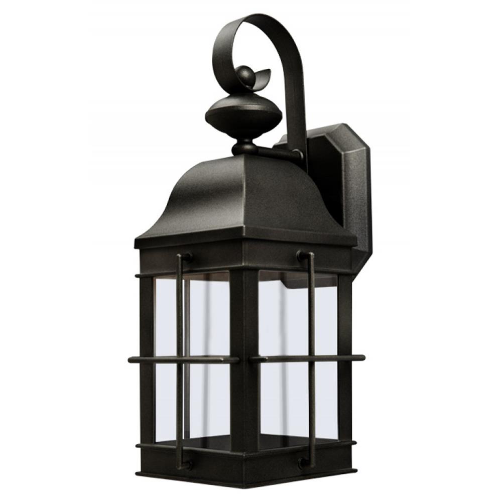 Wave Lighting 241VC-BK Marlex New Town Wall Sconce in Black